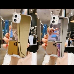 Gold & Silver Reflective Mirror iPhone Cases